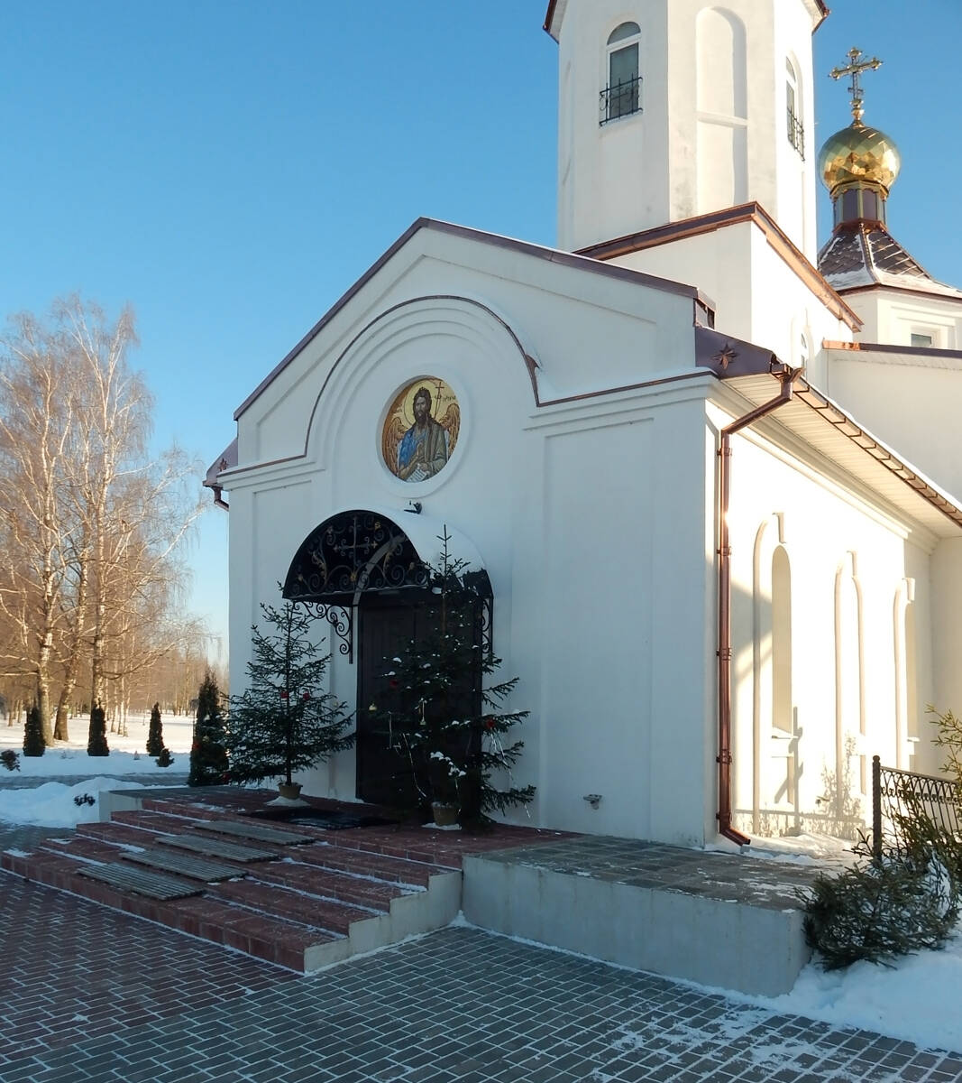 Буйничи. Церковь Рождества Иоанна Предтечи. архитектурные детали