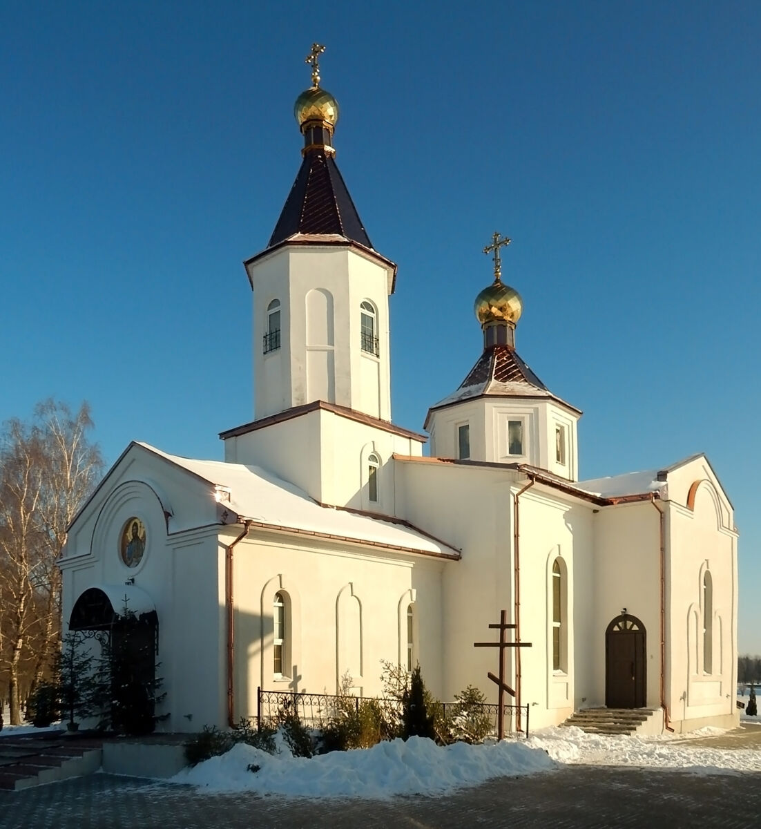 Церковь Рождества Иоанна Предтечи, Буйничи (Могилёвский район, Беларусь, Могилёвская область). фасады
