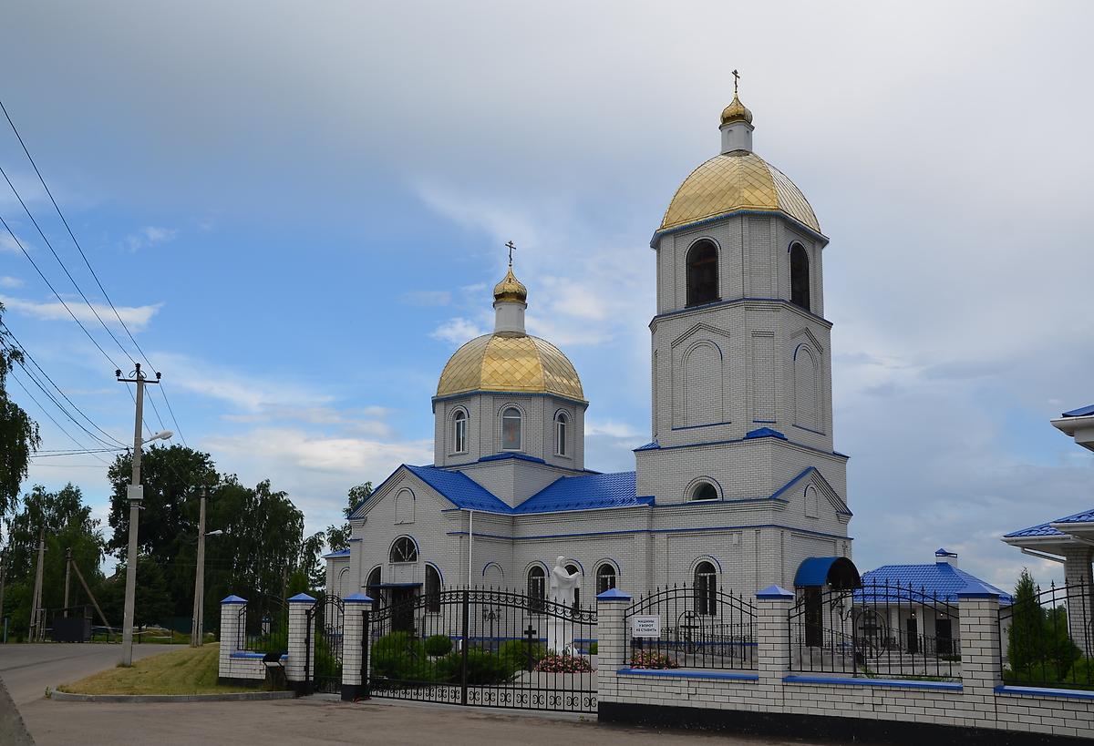 фасады. Церковь Покрова Пресвятой Богородицы, Большая Кузьминка (Липецкий район, Липецкая область)