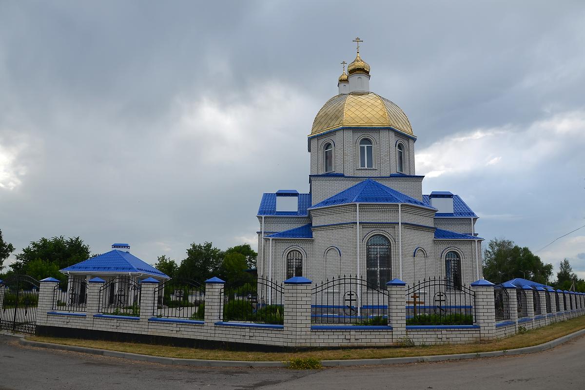 фасады. Церковь Покрова Пресвятой Богородицы, Большая Кузьминка (Липецкий район, Липецкая область)