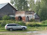 Церковь Троицы Живоначальной, Притвор церкви, вид с северо-востока<br>, Ворогово (Дубческое), Туруханский район, Красноярский край