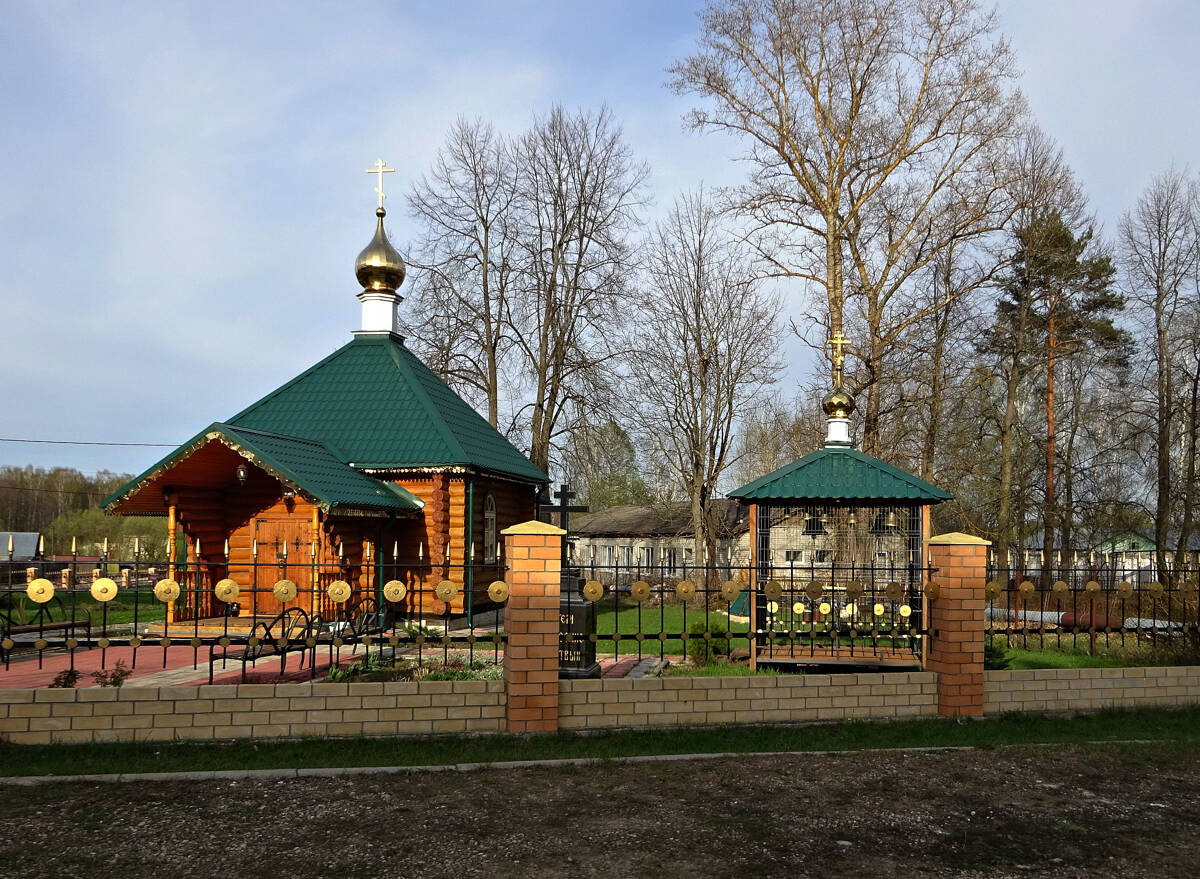 Церковь Михаила Архангела, Головино (Петушинский район, Владимирская область). общий вид в ландшафте