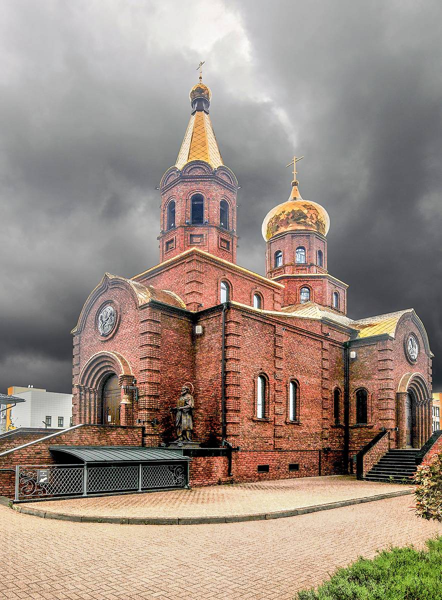 фасады. Церковь Петра и Павла, Знаменский (Краснодар, город, Краснодарский край)