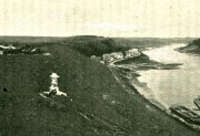 Собор Бориса и Глеба (старый), Утраченный голубец на месте предыдущего собора. Фото из журнала "Русский паломник".<br>, Старица, Старицкий район, Тверская область