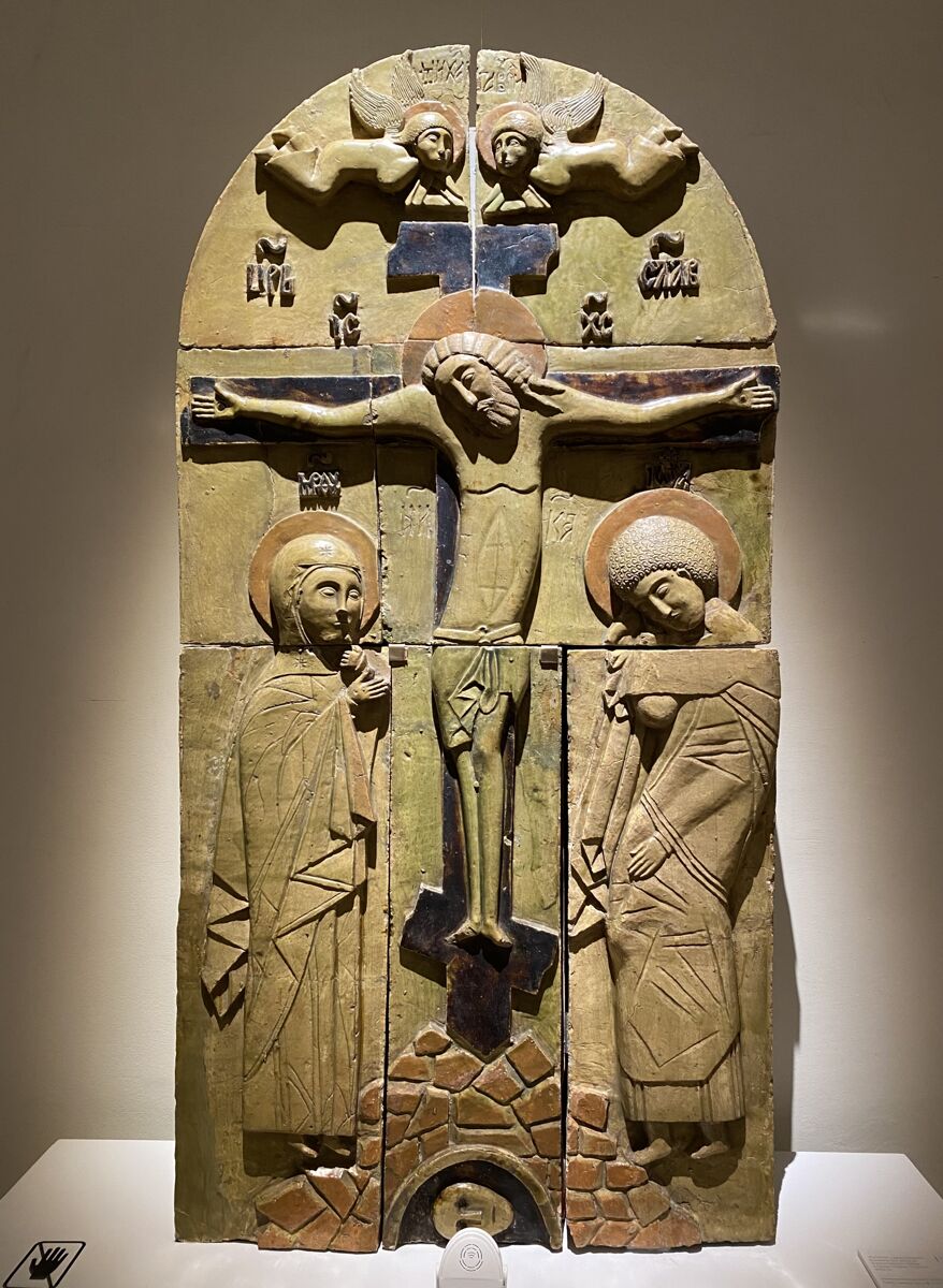 Собор Бориса и Глеба (старый), Старица (Старицкий район, Тверская область). дополнительная информация, Снятая с собора керамическая икона 