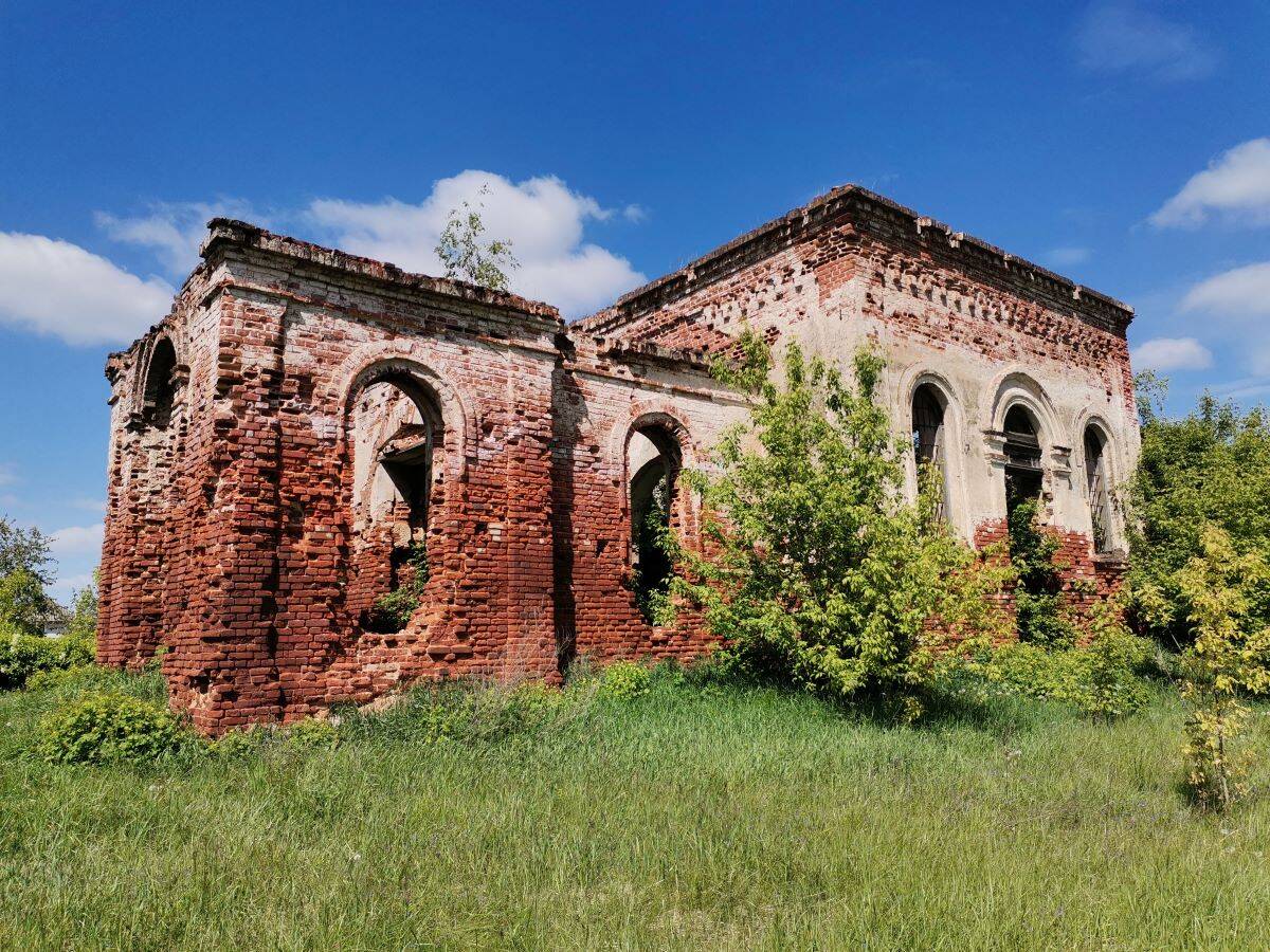 Церковь Александра Невского, Красная Слобода (Жлобинский район, Беларусь, Гомельская область). фасады