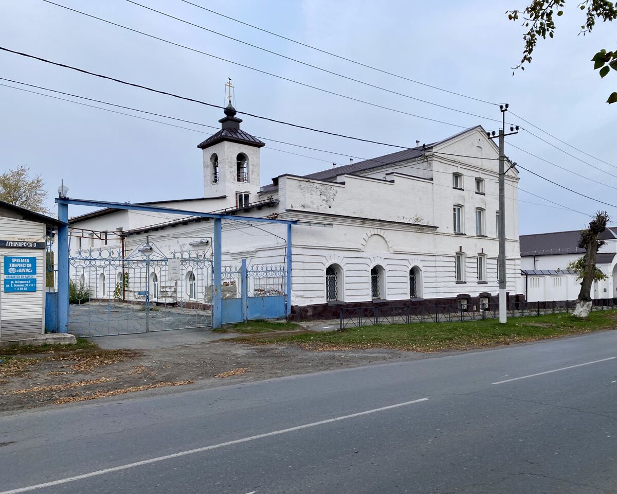 Василия Мангазейского при православной гимназии, домовая церковь, Ишим (Ишимский район и г. Ишим, Тюменская область). фасады, Вид с улицы Луначарского 