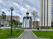 Часовня иконы Божией Матери "Знамение" в Знаменском квартале, Вид с СЗ<br>, Новосибирск, Новосибирск, город, Новосибирская область