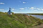 Часовня Успения Пресвятой Богородицы, , Новотроицкое, Омский район, Омская область