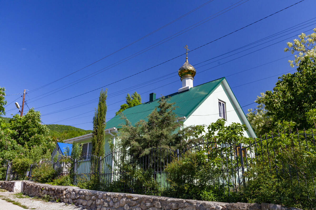 Церковь Серафима Саровского, Генеральское (Алушта, город, Республика Крым). фасады