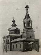 Церковь Владимирской иконы Божией Матери (старая), Фото нач. 20 в. в притворе существующей Владимирской церкви<br>, Шапта, Кикнурский район, Кировская область