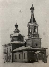 Шапта. Церковь Владимирской иконы Божией Матери (старая)