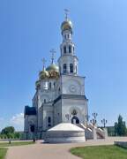Церковь Владимирской иконы Божией Матери, Храм-юрта перед Преображенским собором<br>, Абакан, Абакан, город, Республика Хакасия