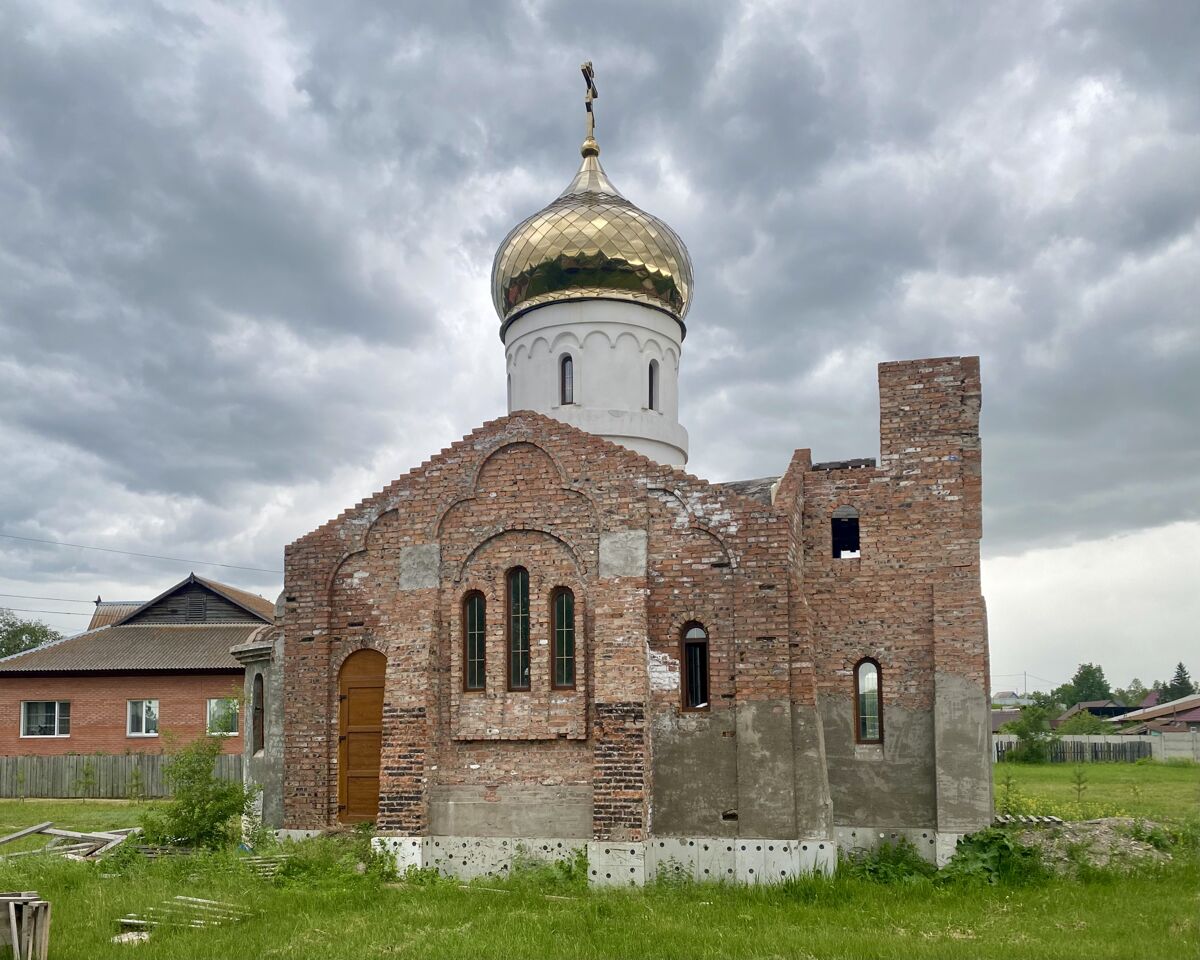 Церковь Василия Великого (строящаяся), Подсинее (Алтайский район, Республика Хакасия). фасады, Северный фасад