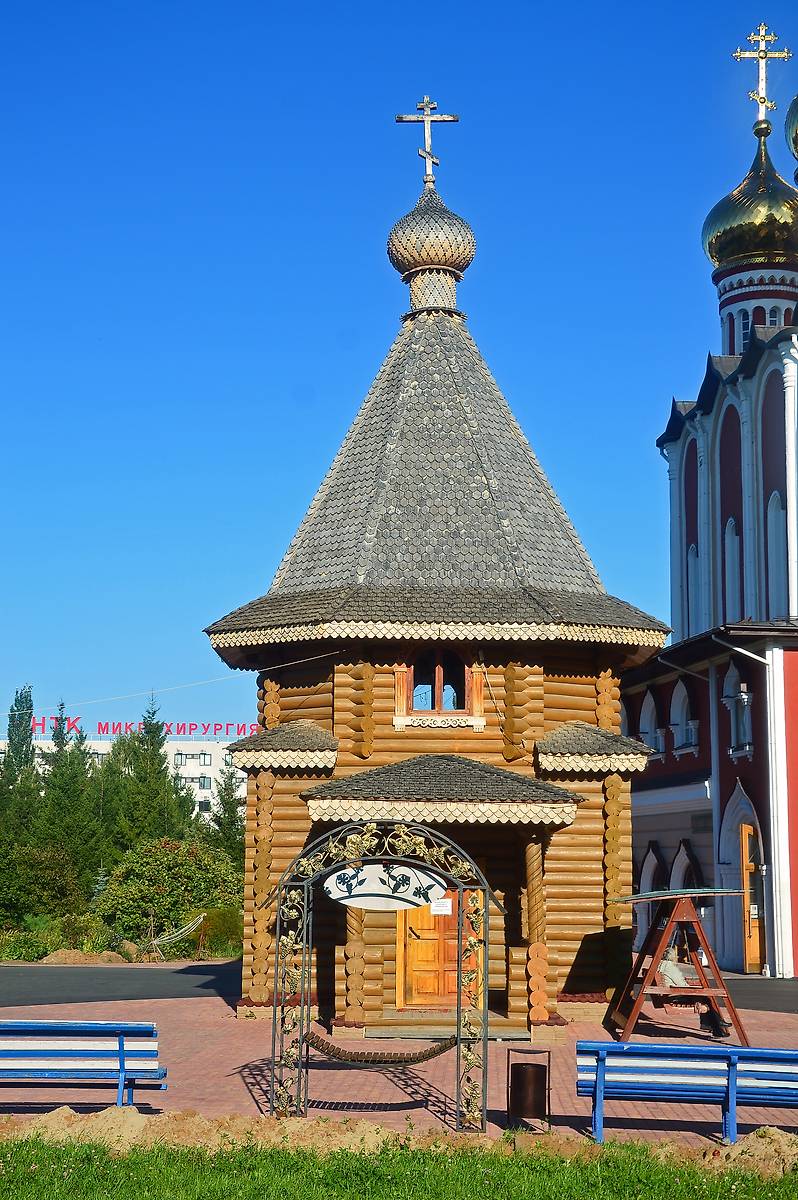 фасады. Часовня Иверской иконы Божией Матери, Чебоксары (Чебоксары, город, Республика Чувашия)