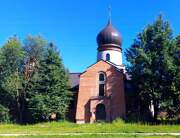 Церковь Ксении Петербургской (новая), , Приладожский, Кировский район, Ленинградская область