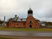 Церковь Ксении Петербургской (новая), Вид с боку<br>, Приладожский, Кировский район, Ленинградская область