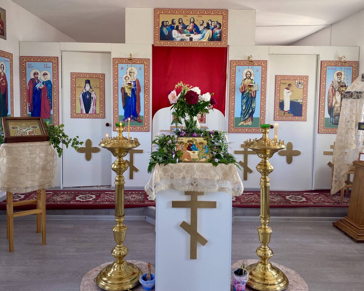 Церковь Николая Чудотворца, Маринино (Курагинский район, Красноярский край). интерьер и убранство