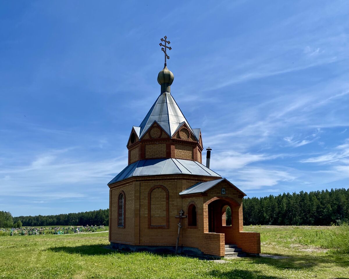 Неизвестная часовня, Шушенское (Шушенский район, Красноярский край). фасады, Вид с СЗ