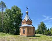 Неизвестная часовня, Вид с ЮВ<br>, Шушенское, Шушенский район, Красноярский край
