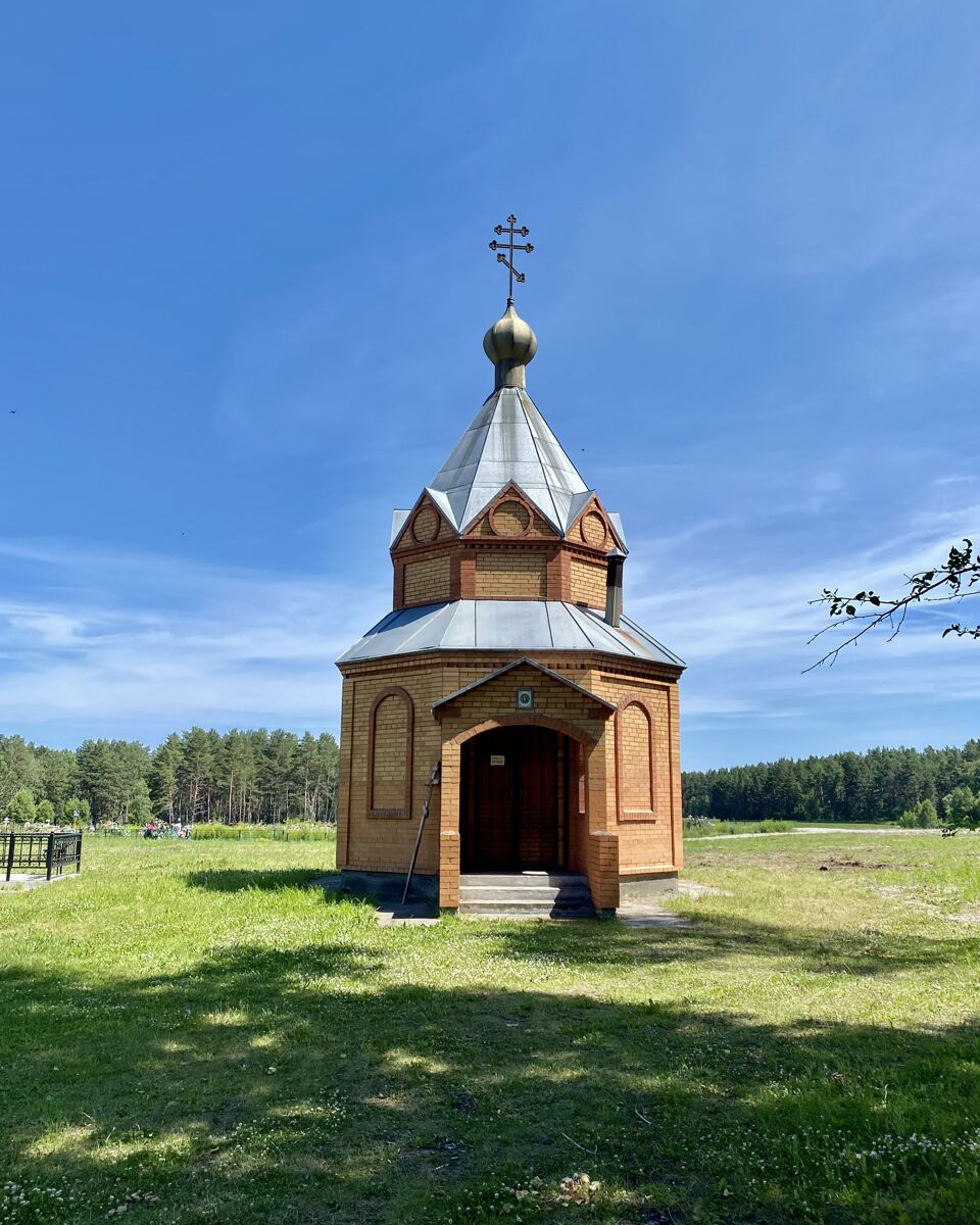 Неизвестная часовня, Шушенское (Шушенский район, Красноярский край). фасады, Вид с запада