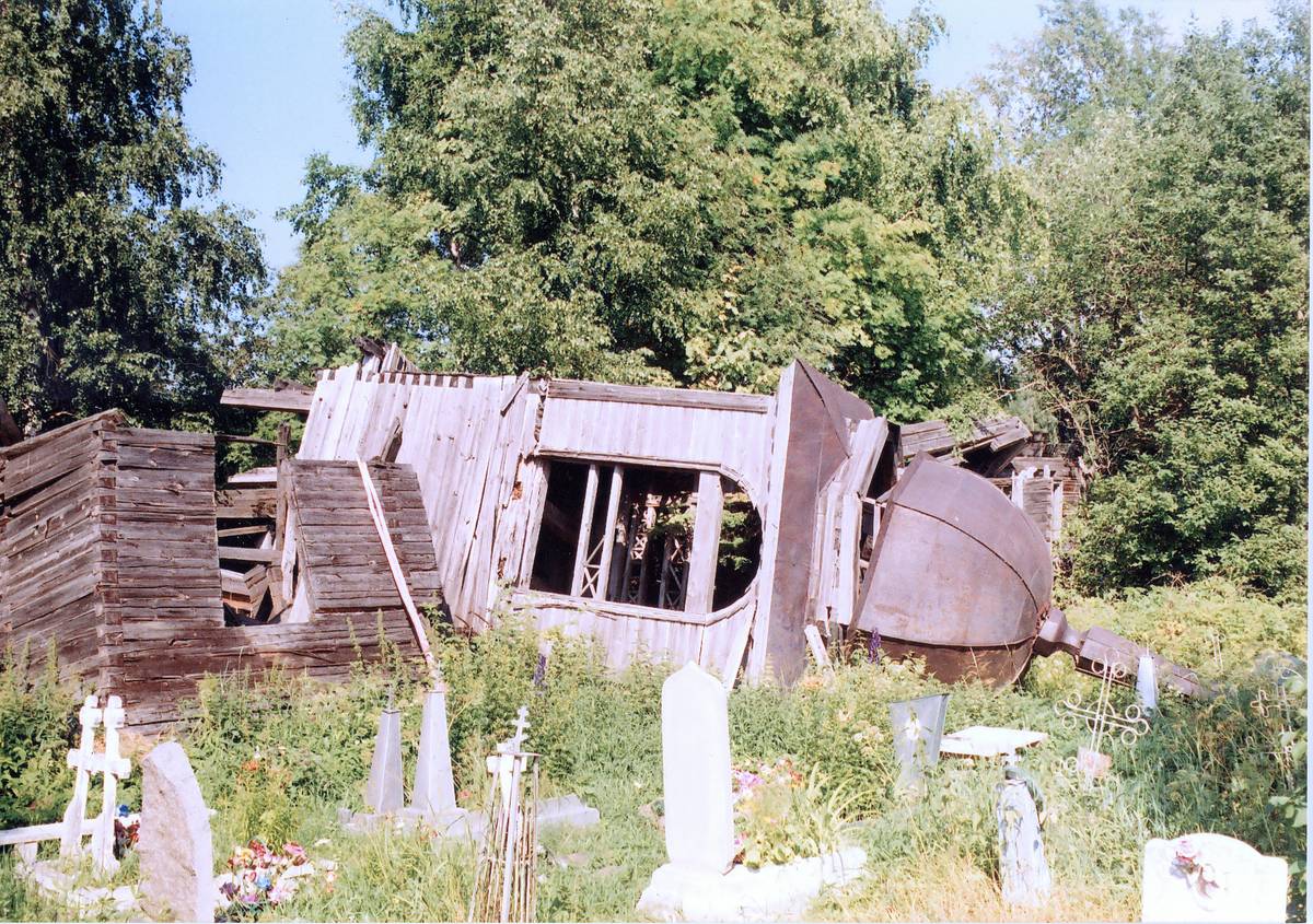 документальные фотографии. Церковь Петра и Павла, Голяши (Вытегорский район, Вологодская область)