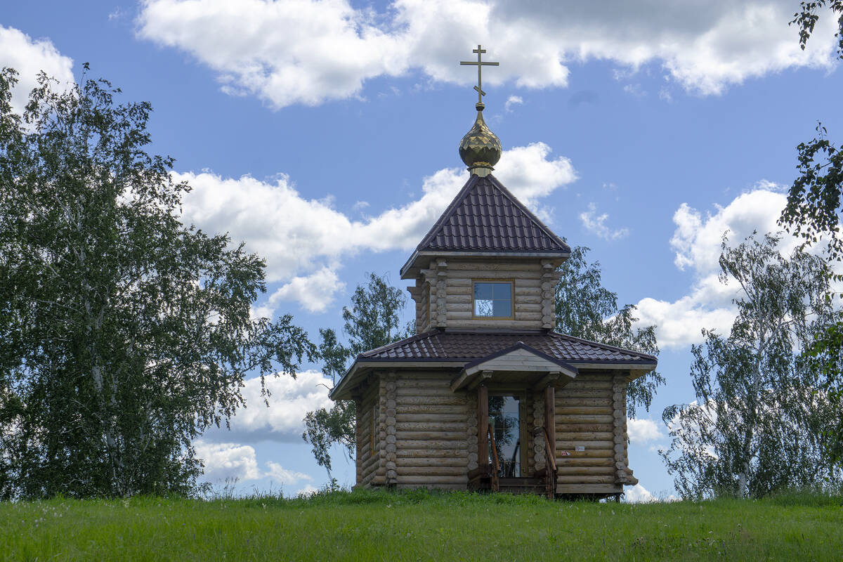 Часовня Георгия Победоносца, Комария (Шадринский район и г. Шадринск, Курганская область). фасады