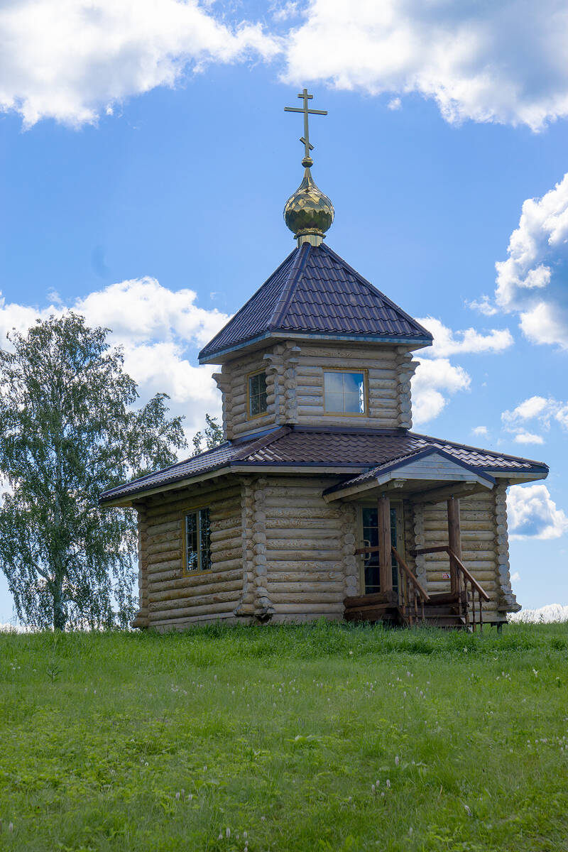 Часовня Георгия Победоносца, Комария (Шадринский район и г. Шадринск, Курганская область). фасады
