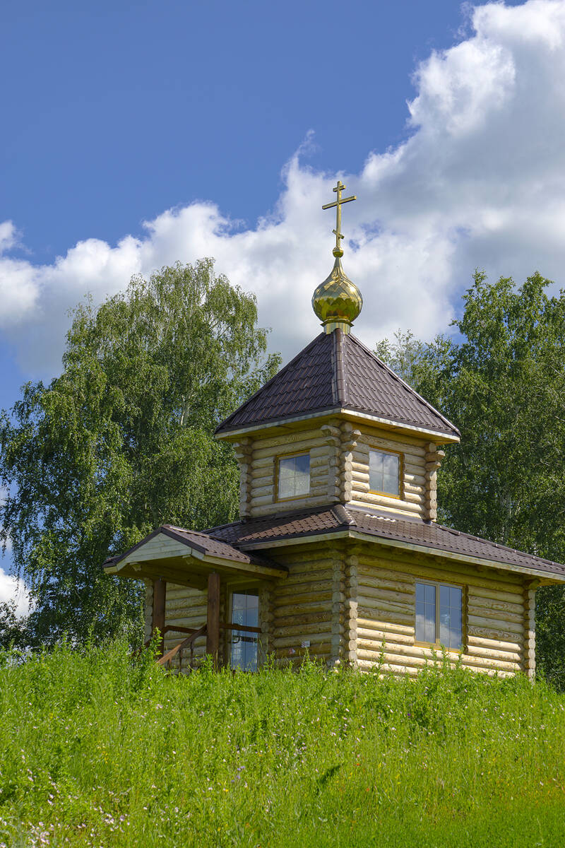 Часовня Георгия Победоносца, Комария (Шадринский район и г. Шадринск, Курганская область). фасады
