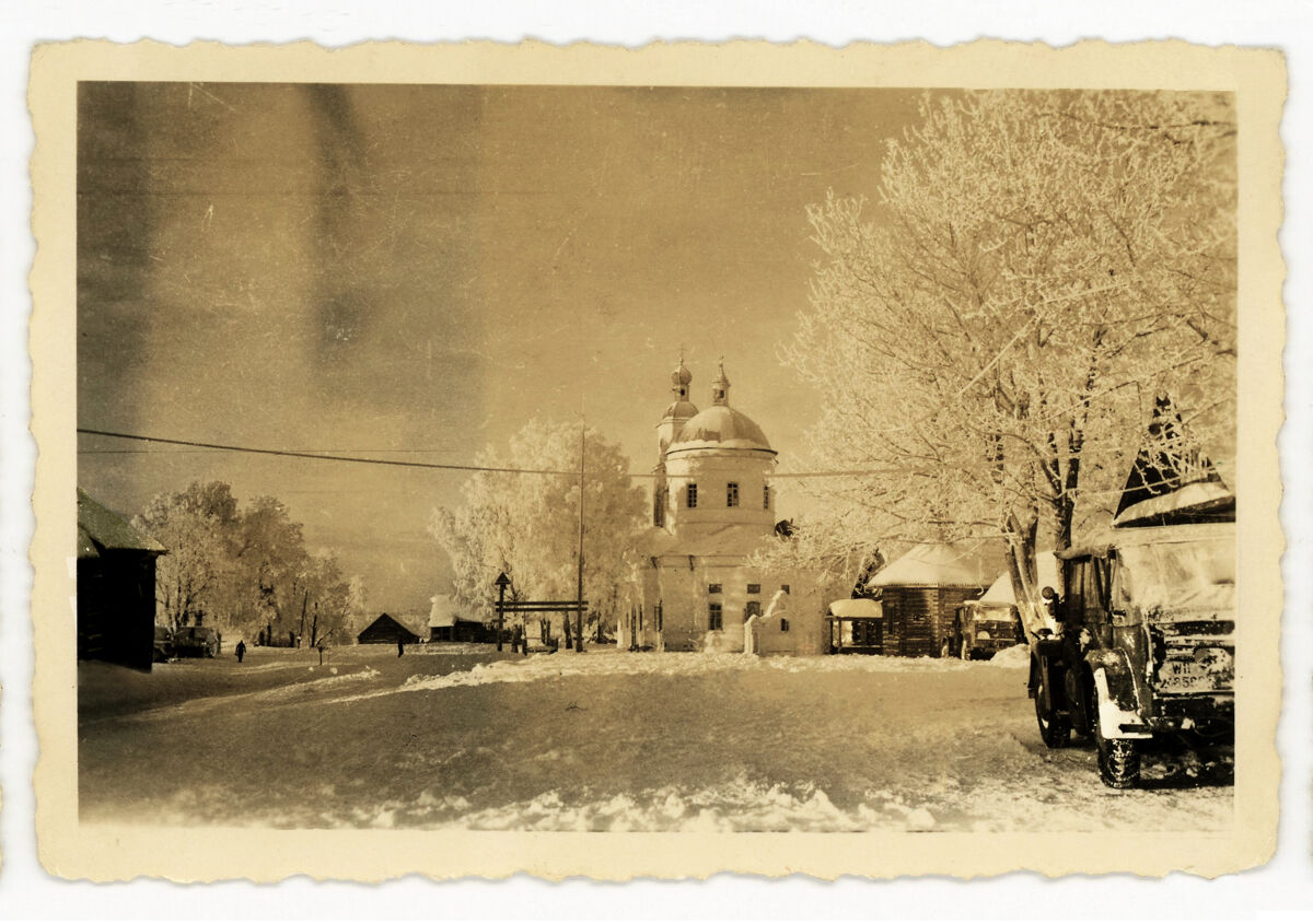 Церковь Николая Чудотворца, Городище (Киришский район, Ленинградская область). архивная фотография, С аукциона e-bay.de