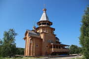 Церковь Сергия Радонежского (новая), , Гремячий ключ, урочище, Сергиево-Посадский городской округ, Московская область