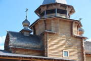 Церковь Сергия Радонежского (новая), , Гремячий ключ, урочище, Сергиево-Посадский городской округ, Московская область