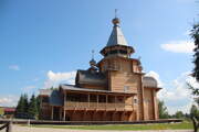 Церковь Сергия Радонежского (новая), , Гремячий ключ, урочище, Сергиево-Посадский городской округ, Московская область