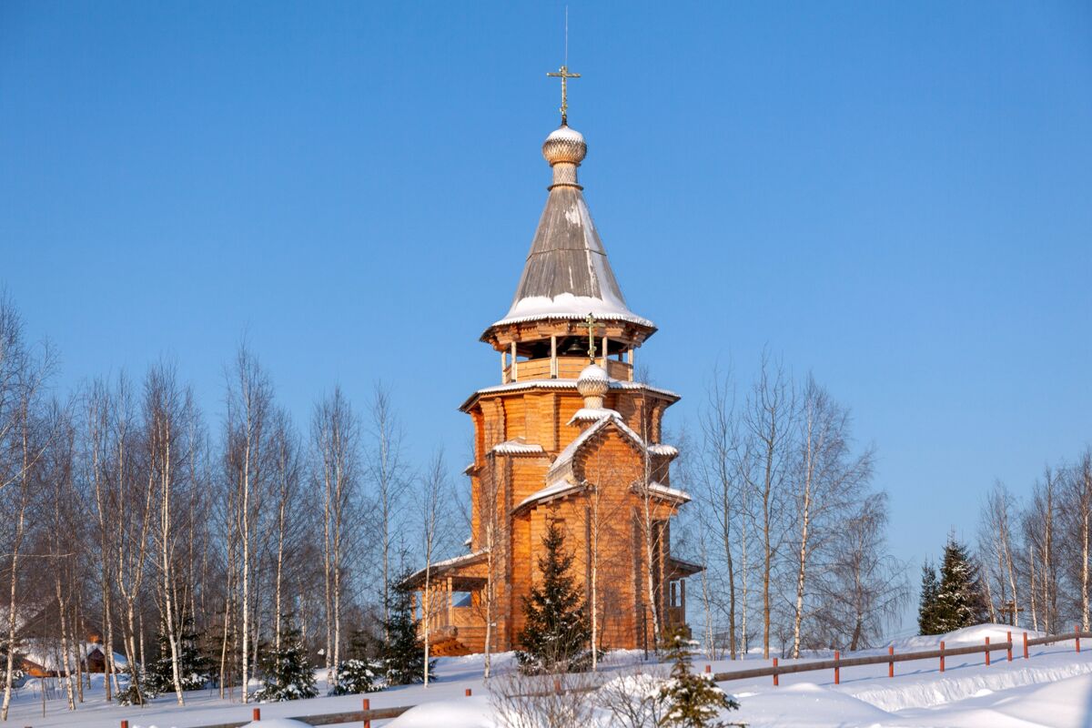 Церковь Сергия Радонежского (новая), Гремячий ключ, урочище (Сергиево-Посадский городской округ, Московская область). фасады