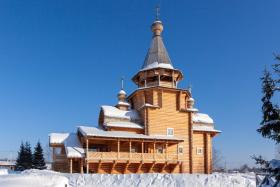 Гремячий ключ, урочище. Церковь Сергия Радонежского (новая)