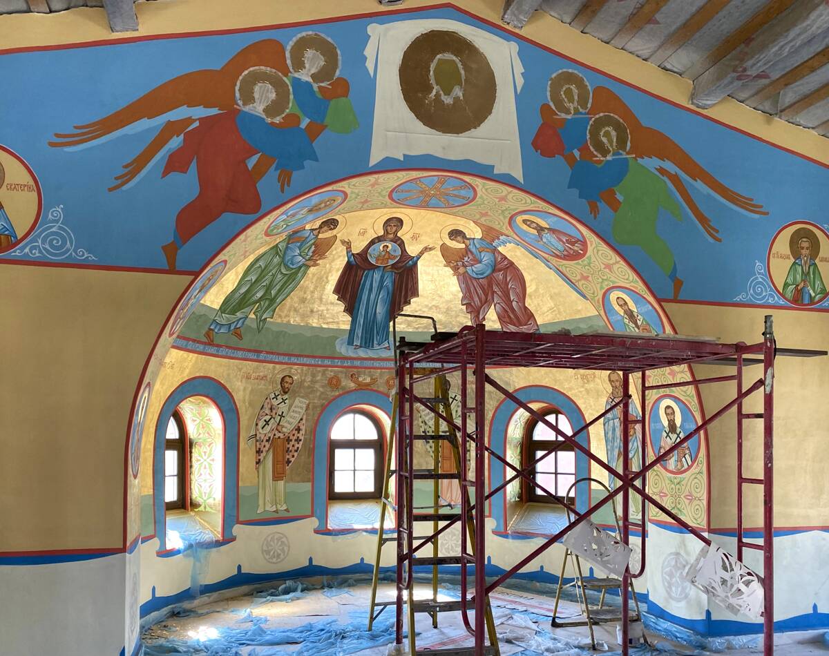Домовая церковь Георгия Победоносца, Находка (Находка, город, Приморский край). документальные фотографии, Апсида