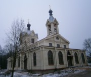 Церковь Спиридона Тримифунтского в Ораниенбауме (новая), Вид с северо-запада<br>, Санкт-Петербург, Санкт-Петербург, Петродворцовый район, г. Санкт-Петербург