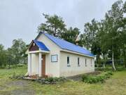 Церковь Георгия Победоносца, Вид с юго-запада<br>, Сокол, Долинский городской округ, Сахалинская область