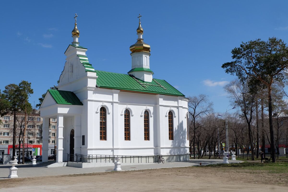 Церковь Албазинской иконы Божией Матери, Благовещенск (Благовещенск, город, Амурская область). фасады