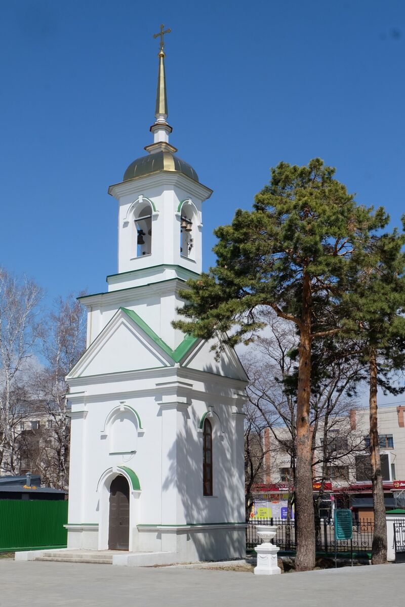 Церковь Албазинской иконы Божией Матери, Благовещенск (Благовещенск, город, Амурская область). фасады, Колокольня