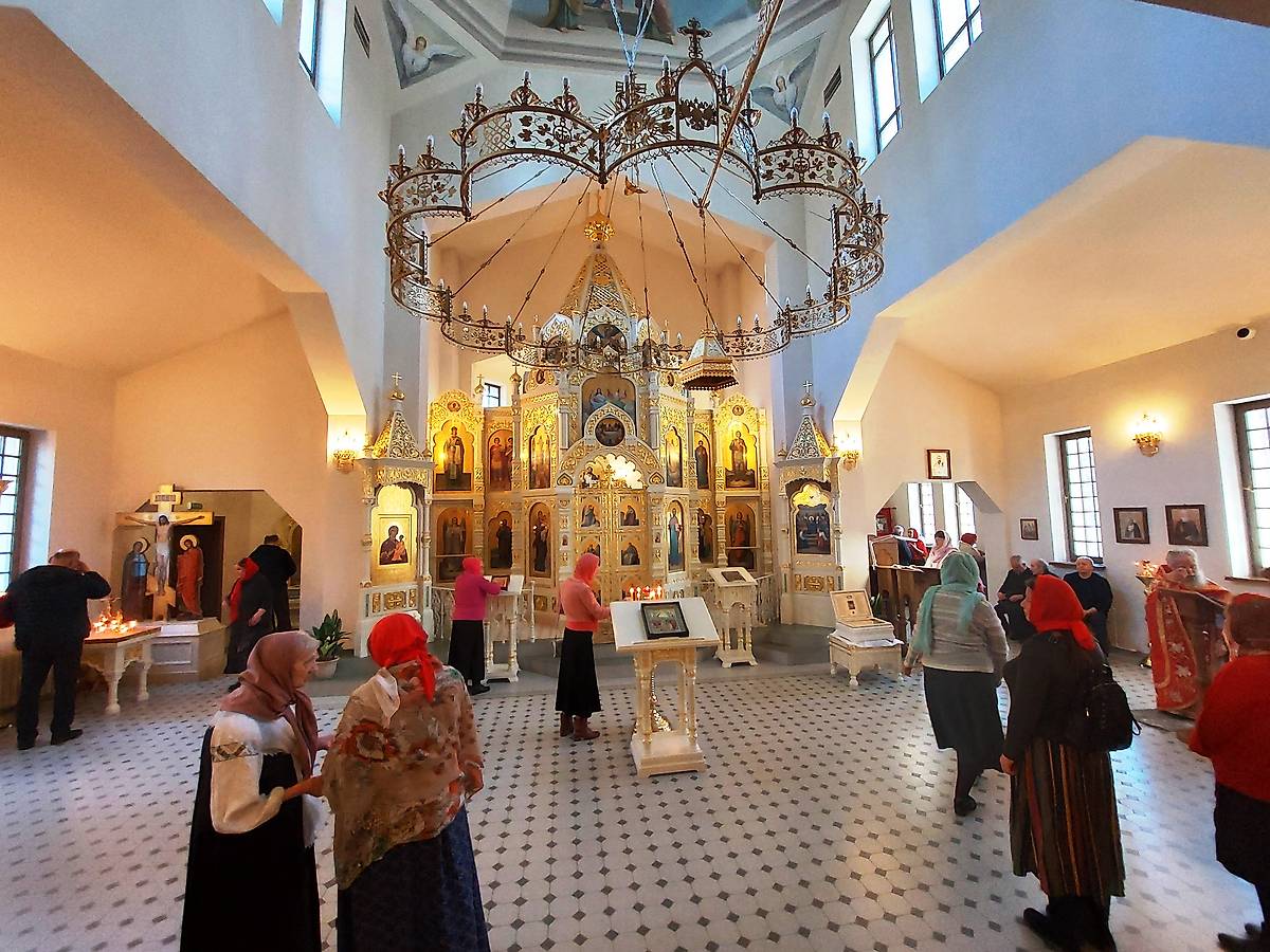 документальные фотографии. Церковь Сошествия Святого Духа в Комарове (новая), Комарово (Санкт-Петербург, Курортный район, г. Санкт-Петербург)