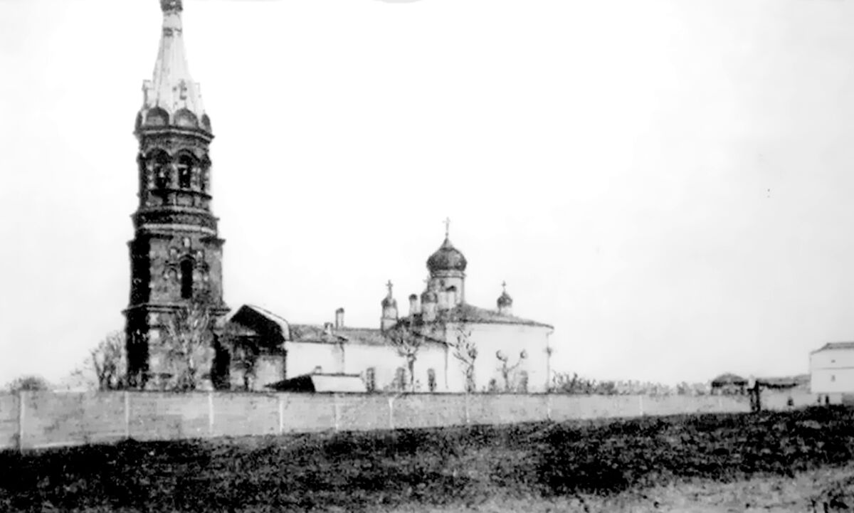 Церковь Всех Святых (старая), Ульяновск (Ульяновск, город, Ульяновская область). архивная фотография, Фото руб. 19-20 вв. Источник: pastvu.com/p/644856