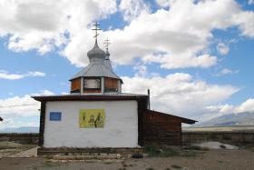 Кош-Агач. Церковь Петра и Павла