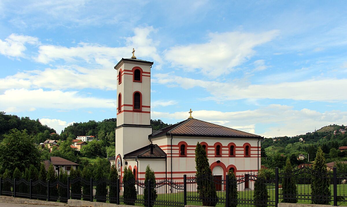 Церковь Георгия Победоносца, Сараево (Босния и Герцеговина, Прочие страны). фасады