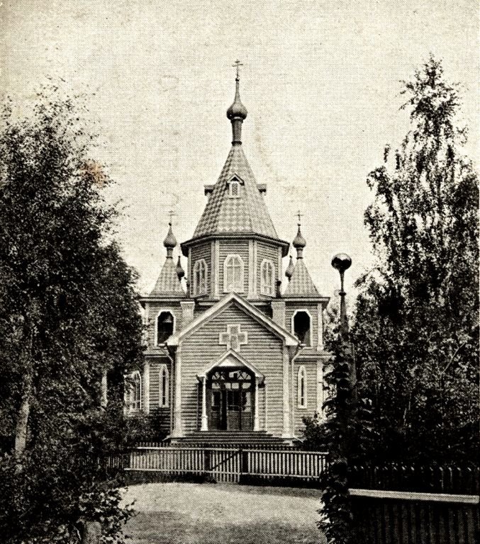 Церковь Преображения Господня (старая), Толмачёво (Лужский район, Ленинградская область). архивная фотография, 1899—1903 год с сайта https://pastvu.com/p/278014
