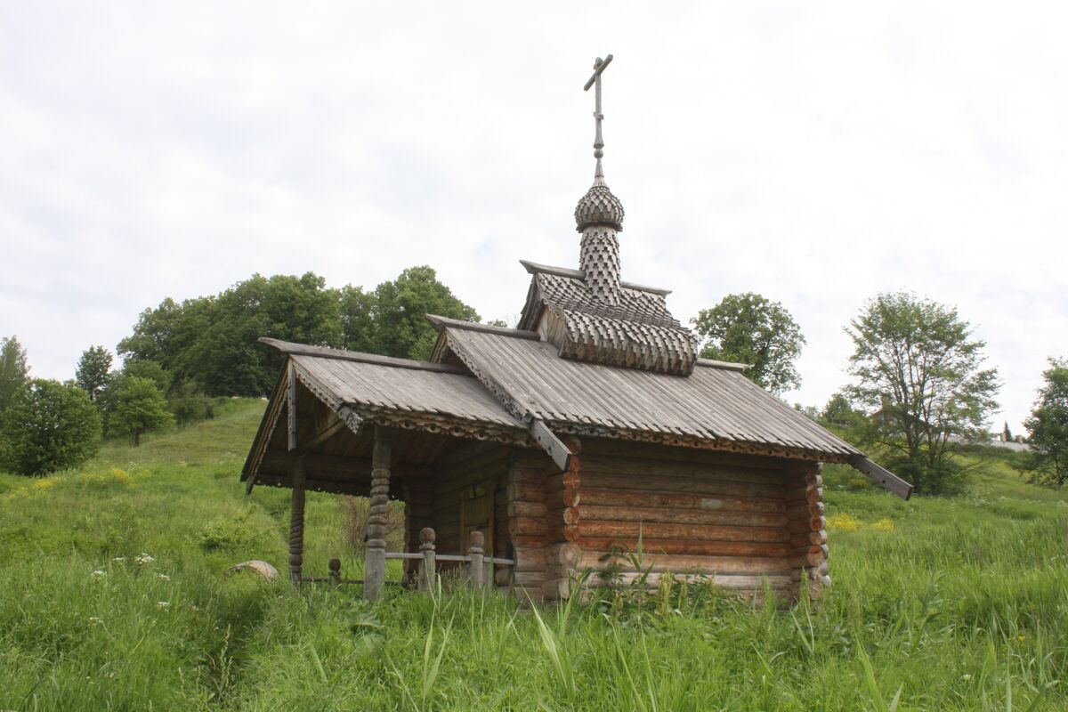 Часовня Димитрия Солунского, Рябушки (Боровский район, Калужская область). фасады