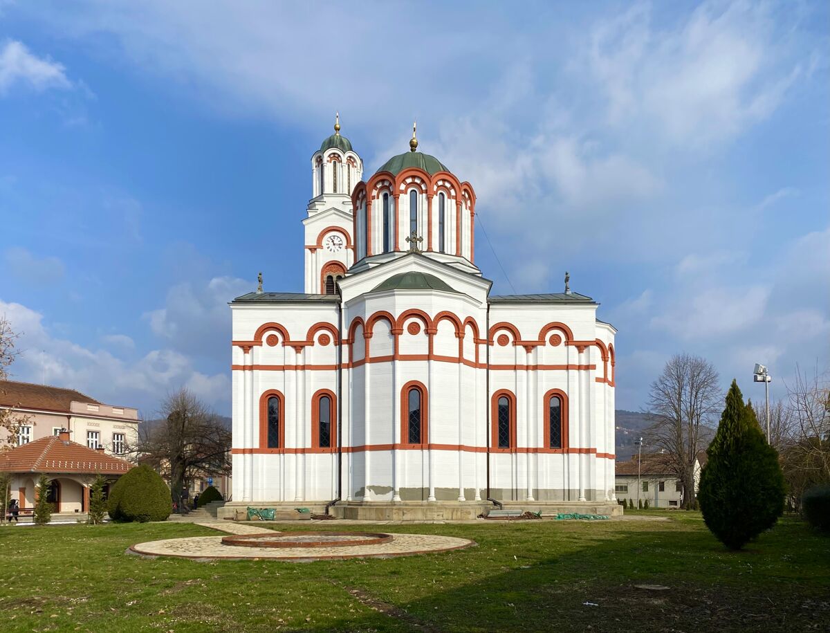 Церковь Троицы Живоначальной, Трстеник (Расинский округ, Сербия). фасады, Вид с востока