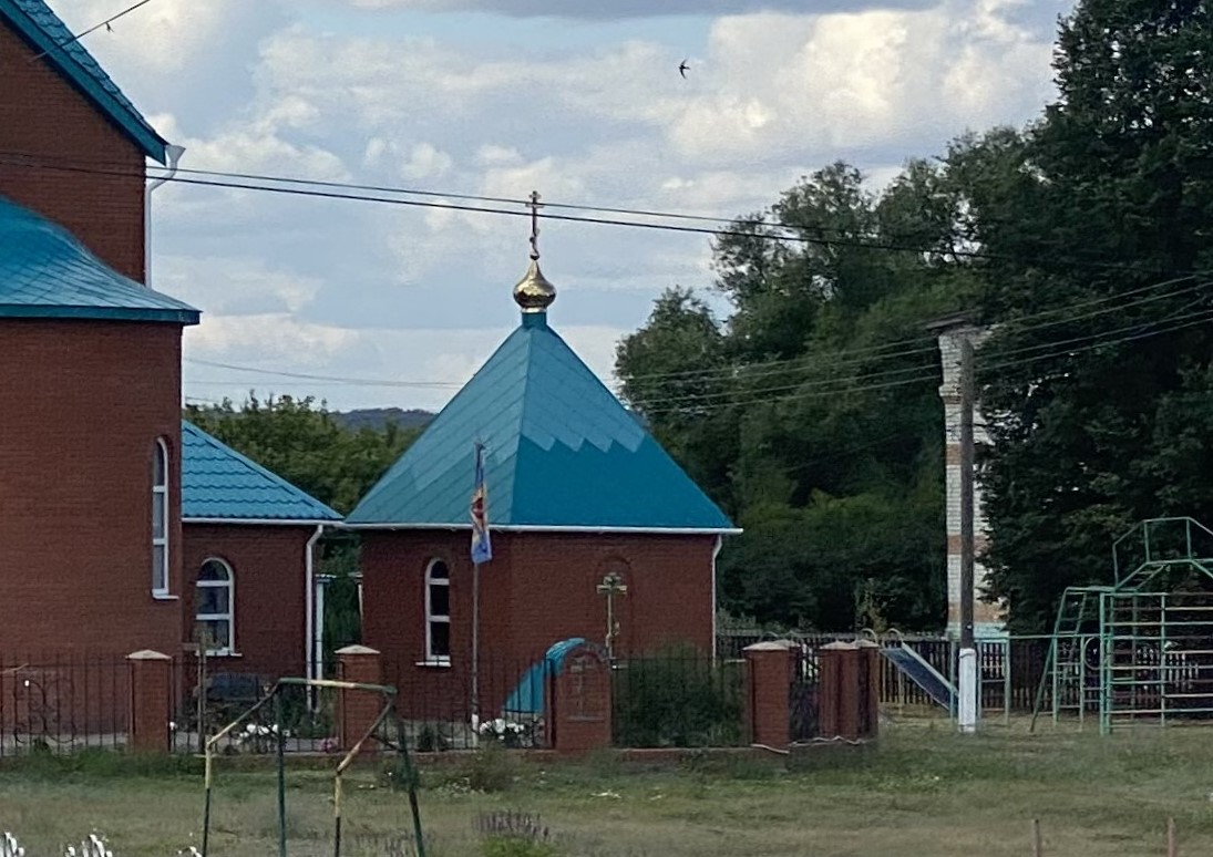 Часовня Спиридона Тримифунтского, Усть-Урень (Карсунский район, Ульяновская область). дополнительная информация, Вид с Заречной улицы