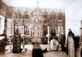 Елец. Домовая церковь Феодоровской иконы Божией Матери при бывшей мужской гимназии А.Ф. Павловского