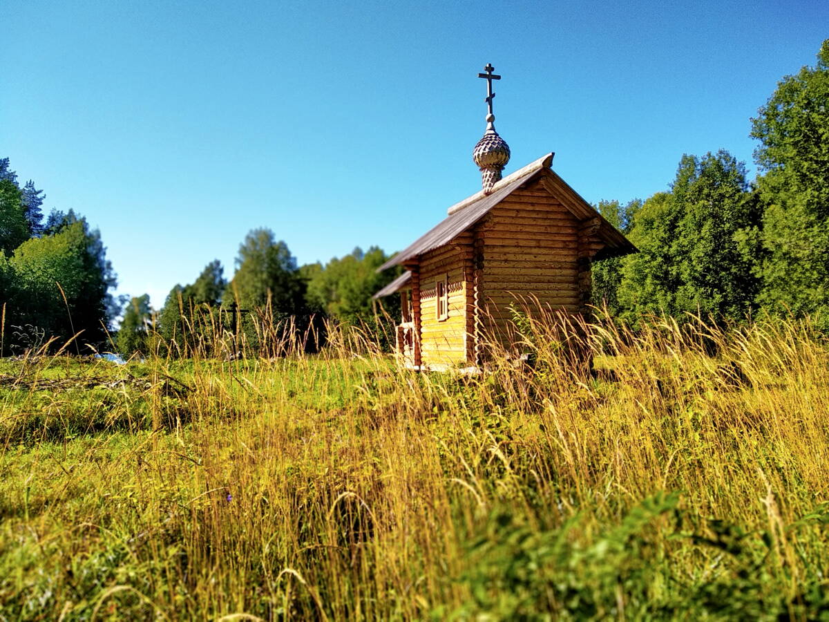 Часовня Преображения Господня, Монастырский, остров (Кондопожский район, Республика Карелия). фасады